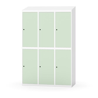 Novis garderobeskab skrå topplade 2:3 B120 cm