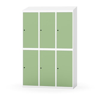 Novis garderobeskab skrå topplade 2:3 B120 cm