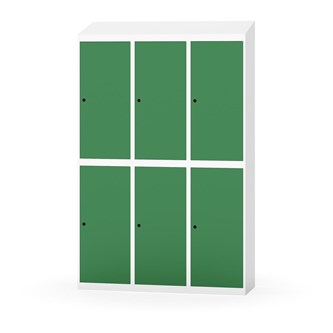 Novis garderobeskab skrå topplade 2:3 B120 cm