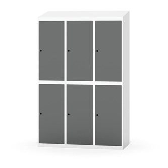 Novis garderobeskab skrå topplade 2:3 B120 cm
