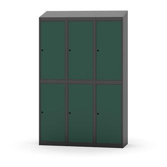Novis garderobeskab skrå topplade 2:3 B120 cm