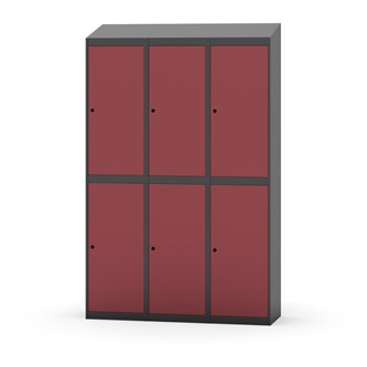 Novis garderobeskab skrå topplade 2:3 B120 cm