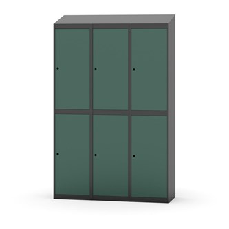 Novis garderobeskab skrå topplade 2:3 B120 cm