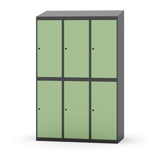 Novis garderobeskab skrå topplade 2:3 B120 cm