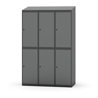 Novis garderobeskab skrå topplade 2:3 B120 cm