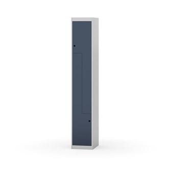 Novis Z garderobeskab lige topplade 2 rum B30 cm