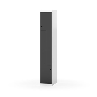 Novis Z garderobeskab lige topplade 2 rum B30 cm
