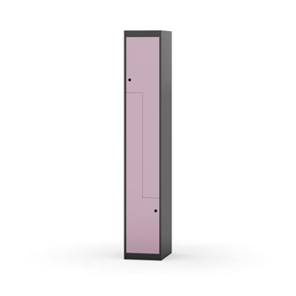 Novis Z garderobeskab lige topplade 2 rum B30 cm