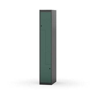 Novis Z garderobeskab lige topplade 2 rum B30 cm