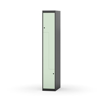 Novis Z garderobeskab lige topplade 2 rum B30 cm