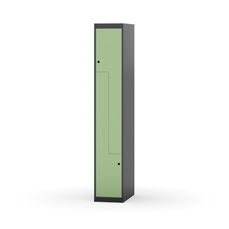Novis Z garderobeskab lige topplade 2 rum B30 cm