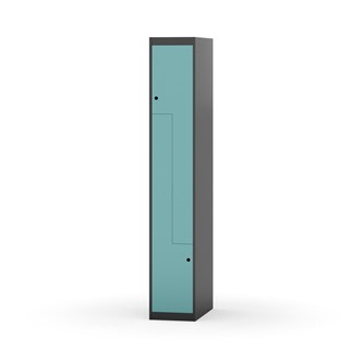 Novis Z garderobeskab lige topplade 2 rum B30 cm