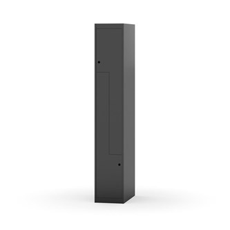 Novis Z garderobeskab lige topplade 2 rum B30 cm