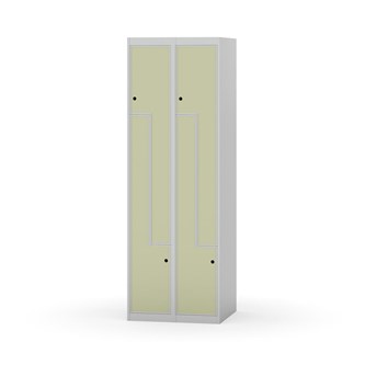 Novis Z garderobeskab lige topplade 4 rum B60 cm
