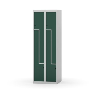 Novis Z garderobeskab lige topplade 4 rum B60 cm