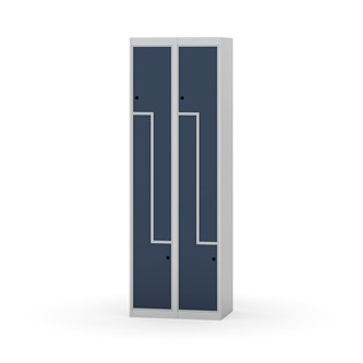 Novis Z garderobeskab lige topplade 4 rum B60 cm