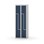Novis Z garderobeskab lige topplade 4 rum B60 cm