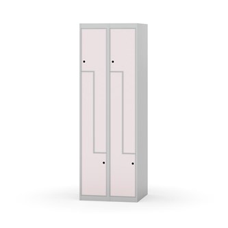 Novis Z garderobeskab lige topplade 4 rum B60 cm