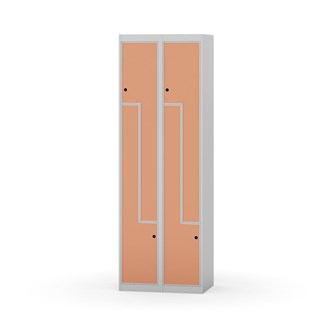 Novis Z garderobeskab lige topplade 4 rum B60 cm