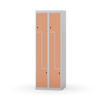Novis Z garderobeskab lige topplade 4 rum B60 cm