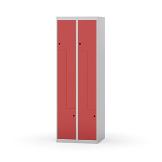 Novis Z garderobeskab lige topplade 4 rum B60 cm