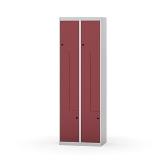 Novis Z garderobeskab lige topplade 4 rum B60 cm