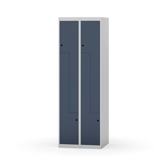 Novis Z garderobeskab lige topplade 4 rum B60 cm