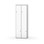 Novis Z garderobeskab lige topplade 4 rum B60 cm