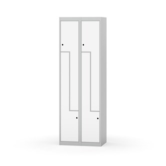 Novis Z garderobeskab lige topplade 4 rum B60 cm
