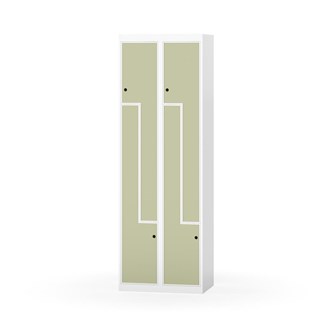 Novis Z garderobeskab lige topplade 4 rum B60 cm