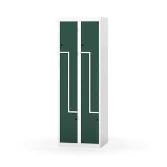 Novis Z garderobeskab lige topplade 4 rum B60 cm