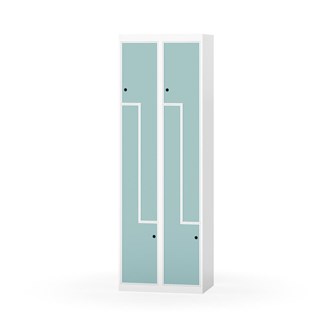 Novis Z garderobeskab lige topplade 4 rum B60 cm