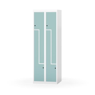 Novis Z garderobeskab lige topplade 4 rum B60 cm
