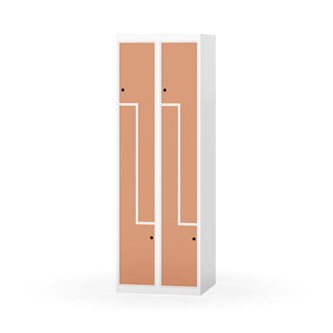 Novis Z garderobeskab lige topplade 4 rum B60 cm