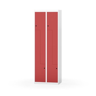 Novis Z garderobeskab lige topplade 4 rum B60 cm