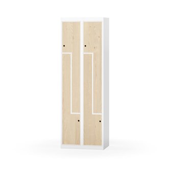 Novis Z garderobeskab lige topplade 4 rum B60 cm