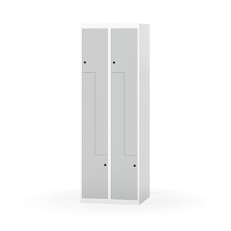 Novis Z garderobeskab lige topplade 4 rum B60 cm