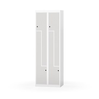 Novis Z garderobeskab lige topplade 4 rum B60 cm