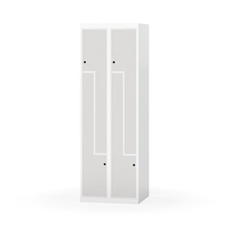 Novis Z garderobeskab lige topplade 4 rum B60 cm