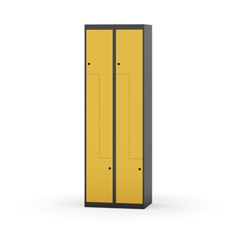Novis Z garderobeskab lige topplade 4 rum B60 cm