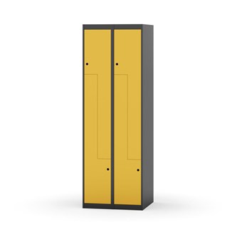 Novis Z garderobeskab lige topplade 4 rum B60 cm