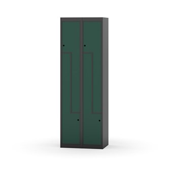 Novis Z garderobeskab lige topplade 4 rum B60 cm