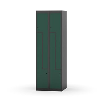 Novis Z garderobeskab lige topplade 4 rum B60 cm