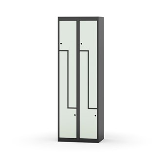 Novis Z garderobeskab lige topplade 4 rum B60 cm