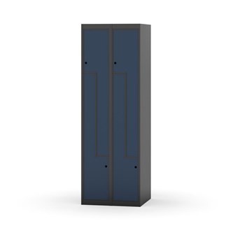 Novis Z garderobeskab lige topplade 4 rum B60 cm