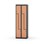 Novis Z garderobeskab lige topplade 4 rum B60 cm