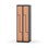 Novis Z garderobeskab lige topplade 4 rum B60 cm
