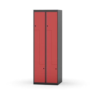 Novis Z garderobeskab lige topplade 4 rum B60 cm