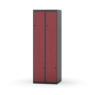 Novis Z garderobeskab lige topplade 4 rum B60 cm