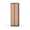Novis Z garderobeskab lige topplade 4 rum B60 cm
